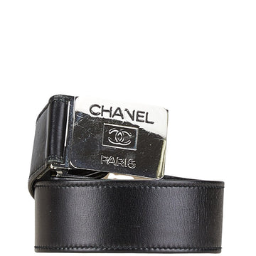 Top Quality Chanel Vintage Coco Mark Leather Belt