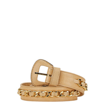 Chanel Chain Leather Belt