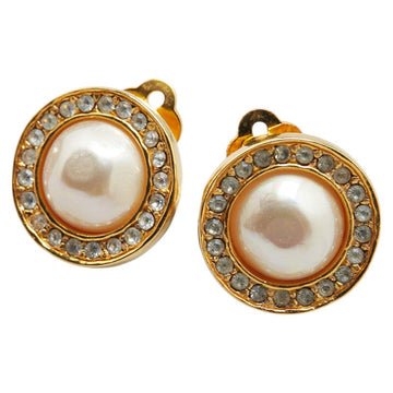 Chanel Rhinestone Earrings