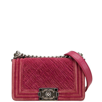 Chanel Boy Chanel Velour Leather Shoulder New 1:1 Bags