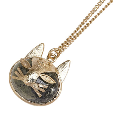 Chanel Coco Mark Cat Necklace