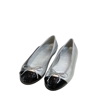 CHL SILVER BALLET FLATS