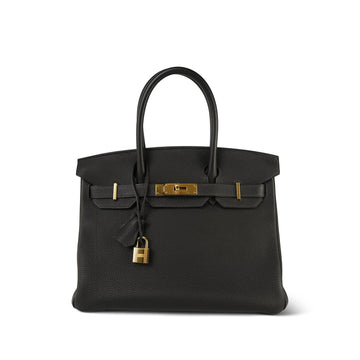 Birkin 30 Ebène Veau Togo  X Stamp