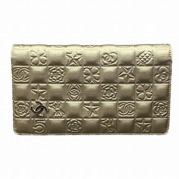 Chanel Icon Line Leather Wallet