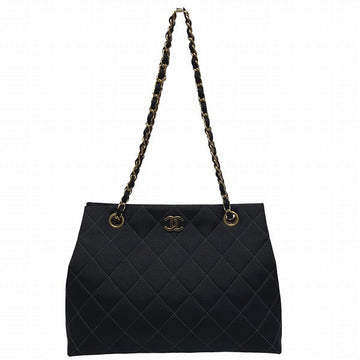Chanel Matelasse Cotton Shoulder Bag