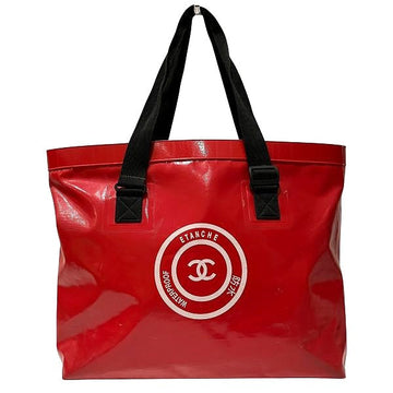 Chanel Vinyl Tote Bag