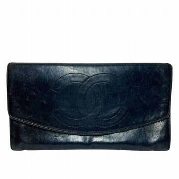 Chanel Leather Long Wallet