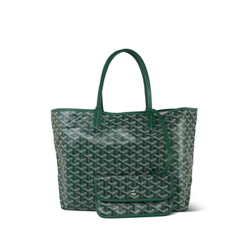 Goyard Green Goyardine Saint Louis Tote PM