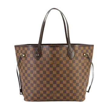 Louis Vuitton Neverfull Mm  Canvas Tote Bag