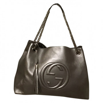 Gucci soho gold leather handbag