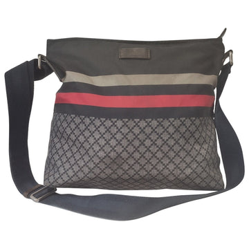 Gucci navy synthetic bag