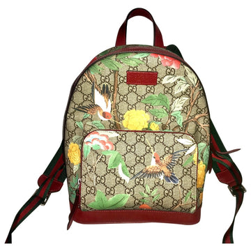 Gucci multicolour cloth backpacks