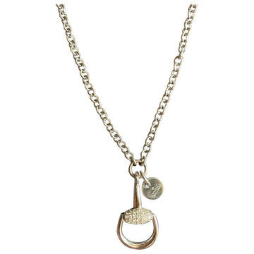 Gucci mors  white gold necklaces