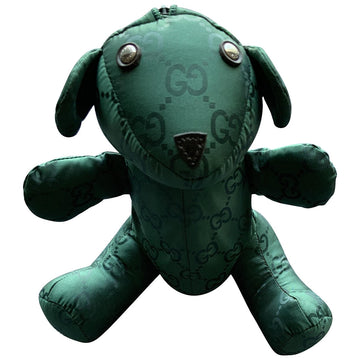 Gucci green polyester handbag