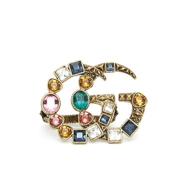 Gucci gold metal rings