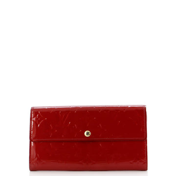 Sarah Wallet Monogram Vernis Compact