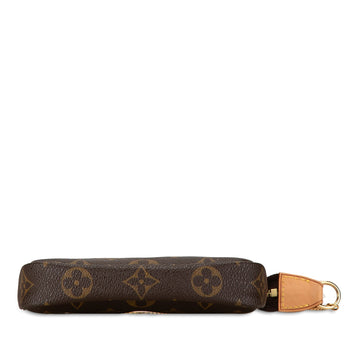 Brown Louis Vuitton Monogram Mini Pochette Accessoires Handbag