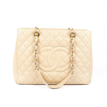 C*C Quilted Leather Grand Shopping Tote