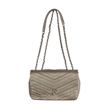 Top Quality Chanel Top Quality Chanel Embelished 'Chain Sequins' Chevron New Bag