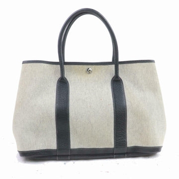 Brand Inspired Hermes Tote Bag Cream Leather/canvas (SHC7-10029)