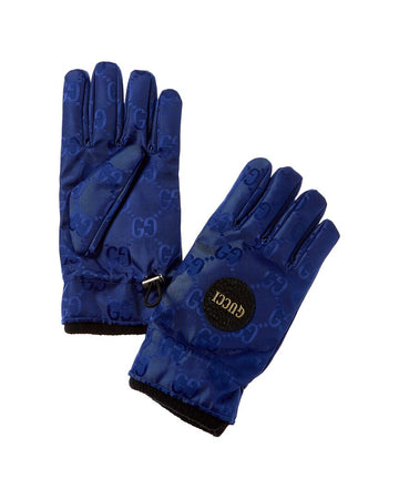 Gucci Off The Grid Cashmere-Lined Gloves