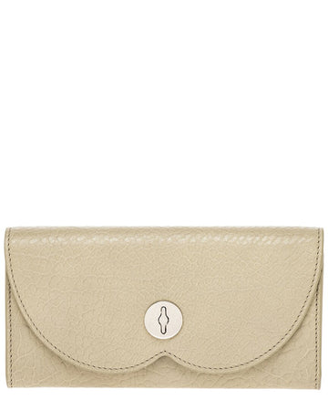 Burberry Chess Leather Continental Wallet
