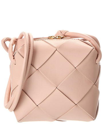 Bottega Veneta Cassette Mini Intrecciato Leather Camera Bag