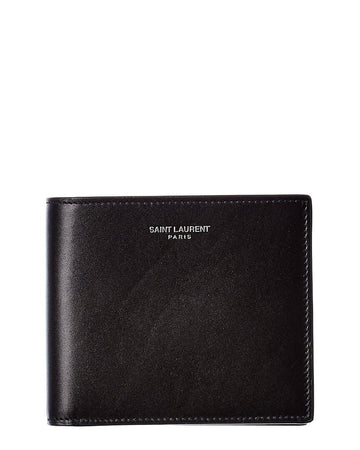 Saint Laurent East/West Leather Wallet