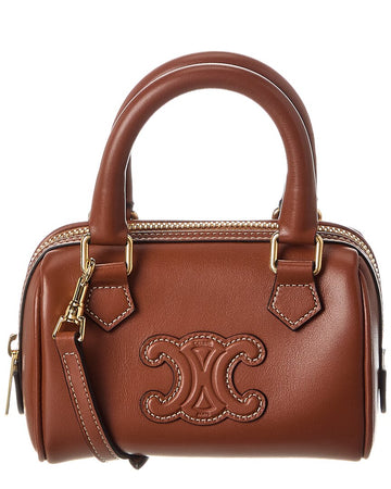 Celine Mini Leather Boston Bag