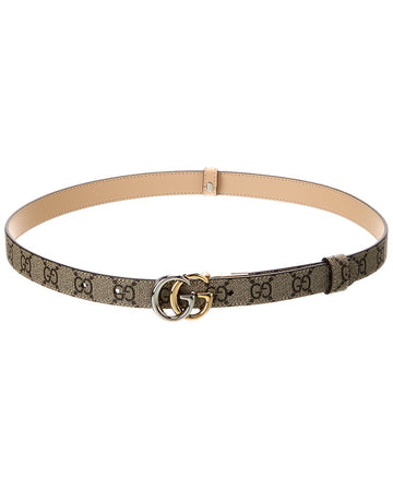 Gucci Gg Marmont Thin Leather Belt