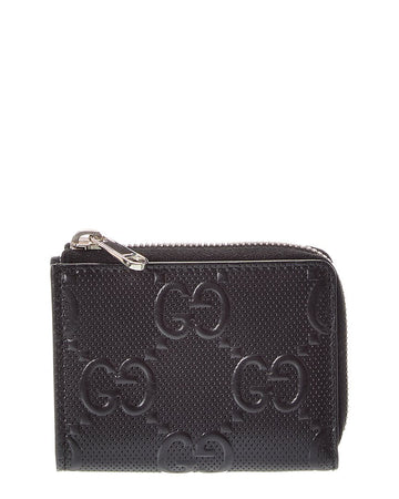 Gucci Jumbo Gg Leather Wallet