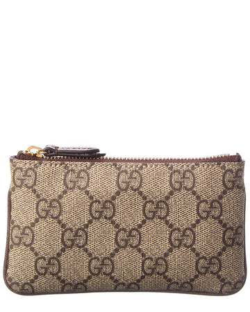 Gucci Ophidia Gg Supreme Canvas Key Case