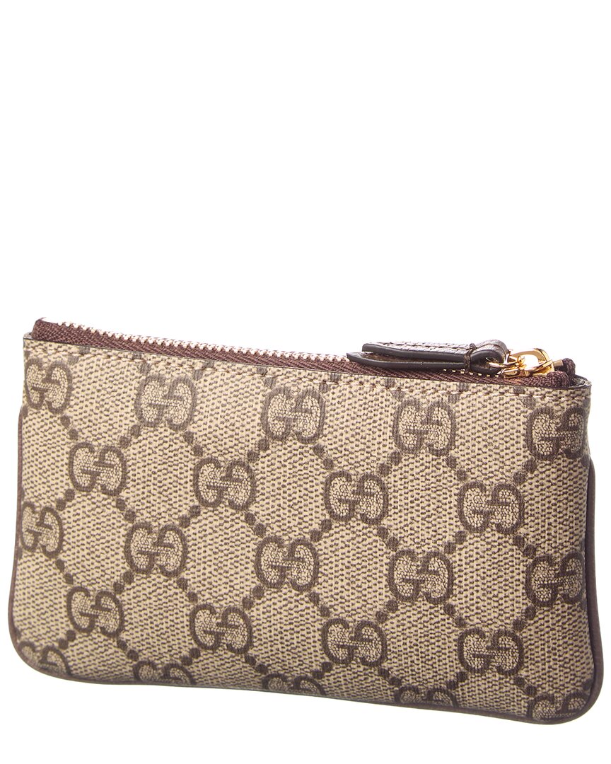 Gucci Ophidia Gg Supreme Canvas Key Case