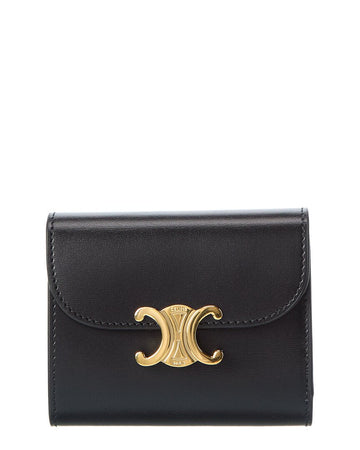 Celine Small Flap Leather Wallet