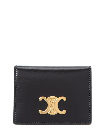 Celine Bifold Leather Card Holder