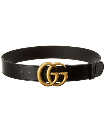 Gucci Gg Leather Belt