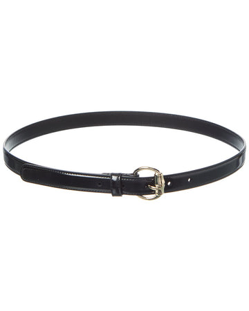 Gucci Bamboo Buckle Thin Leather Belt