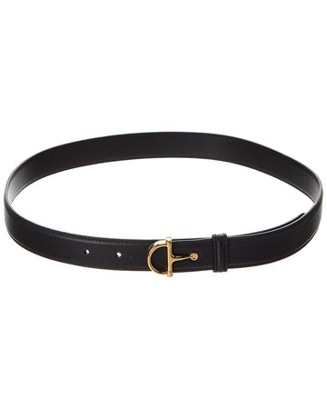 Gucci Horsebit Leather Belt