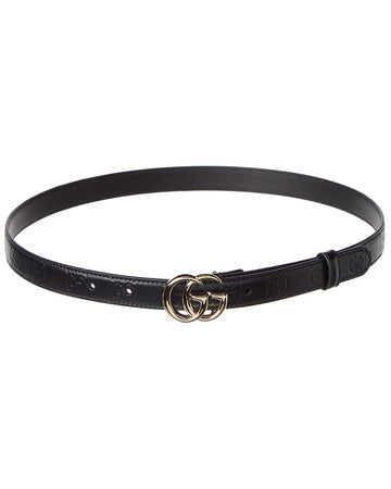 Gucci Gg Marmont Leather Belt