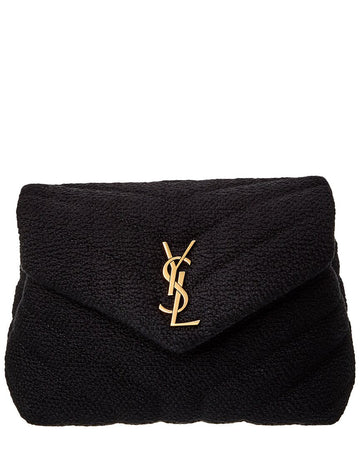 Saint Laurent Toy Loulou Tweed Shoulder Bag ( )