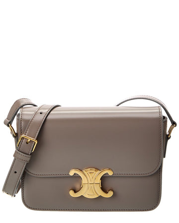 Celine Teen Triomphe Leather Shoulder Bag