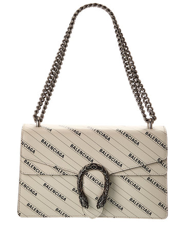 Gucci X Balenciaga Dionysus Small Leather Shoulder Bag
