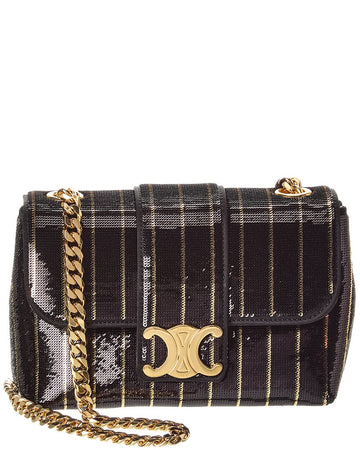 Celine Victoire Mini Leather Shoulder Bag