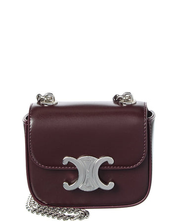 Celine Claude Mini Leather Shoulder Bag