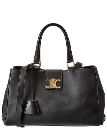 Celine Appoline Medium Leather Tote