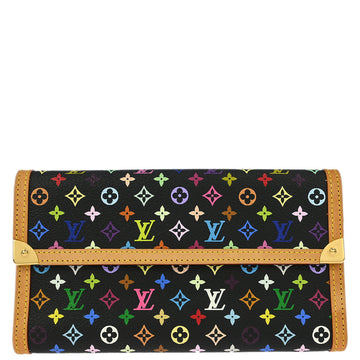 Louis Vuitton 2003 Multicolor Porte Tresor International Wallet M92658