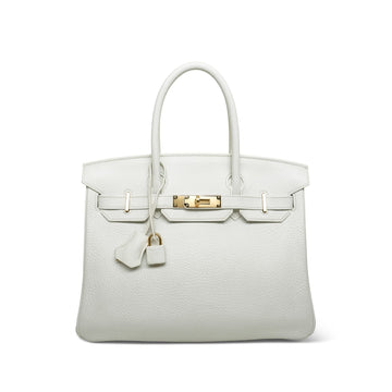 Birkin 30 White leather  T Stamp