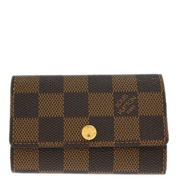 Louis Vuitton 2011 Damier Multicles 6 Key Case N62630 Small Good