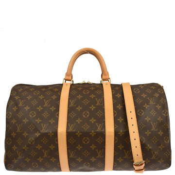 Louis Vuitton 2002 Monogram Keepall Bandouliere 50 Duffle Bag M41416