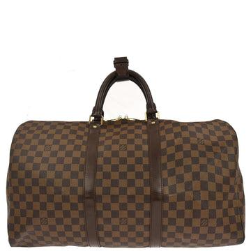 Louis Vuitton 2006 Damier Keepall 50 Travel Duffle Handbag N41427